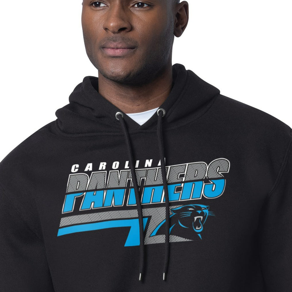 Carolina Panthers  Starter Logo Push Graphic Hoodie