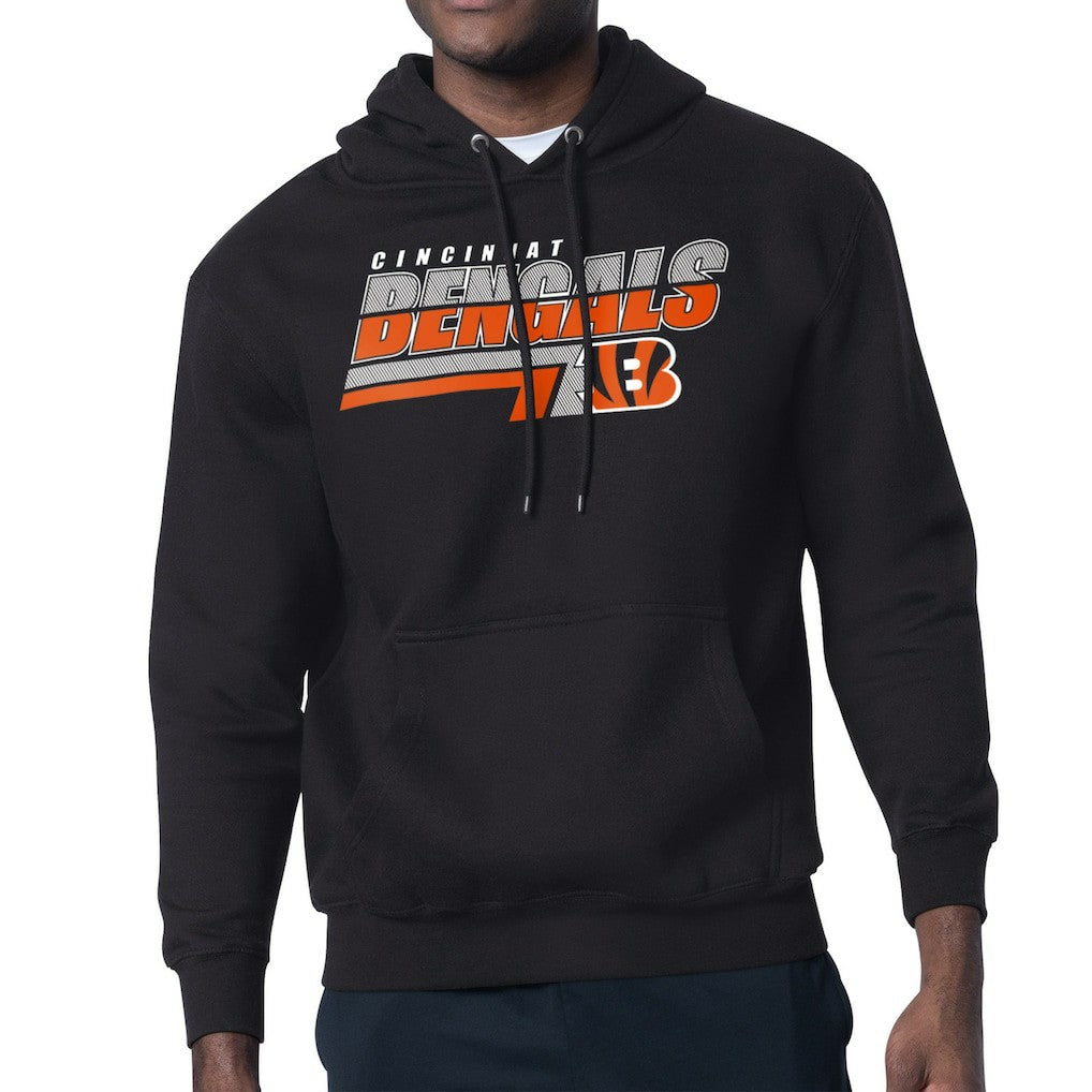 Cincinnati Bengals  Starter Logo Push Graphic Hoodie