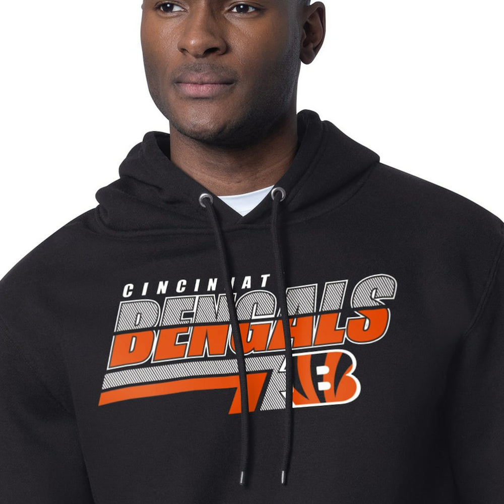 Cincinnati Bengals  Starter Logo Push Graphic Hoodie