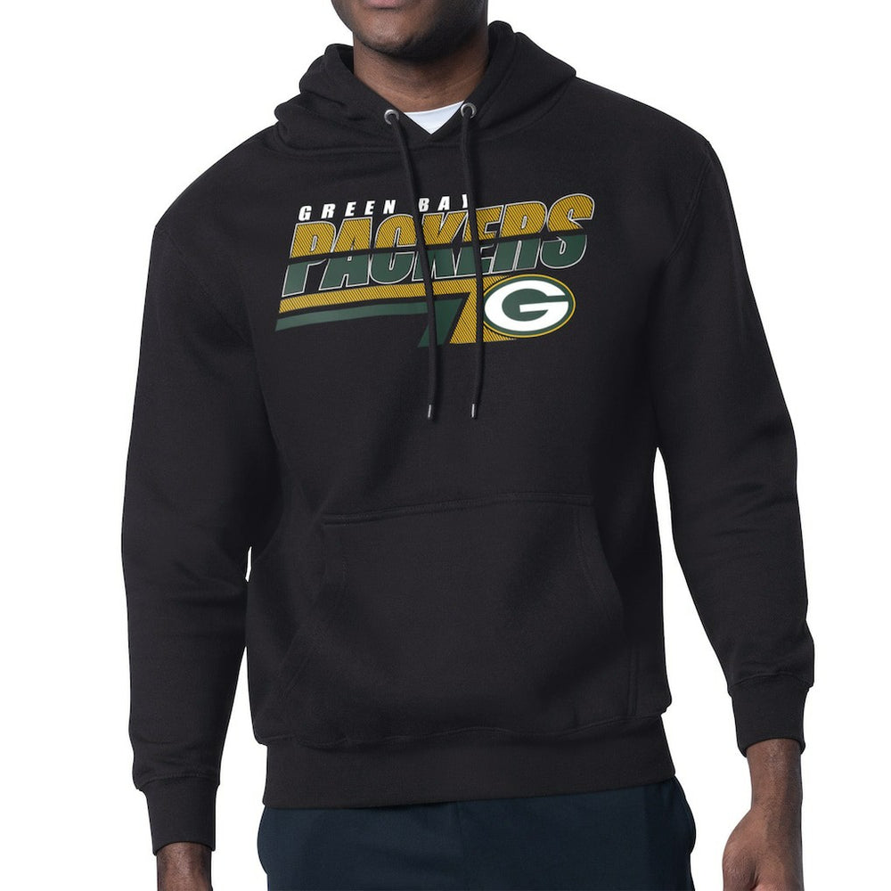 Green Bay Packers  Starter Logo Push Graphic Hoodie