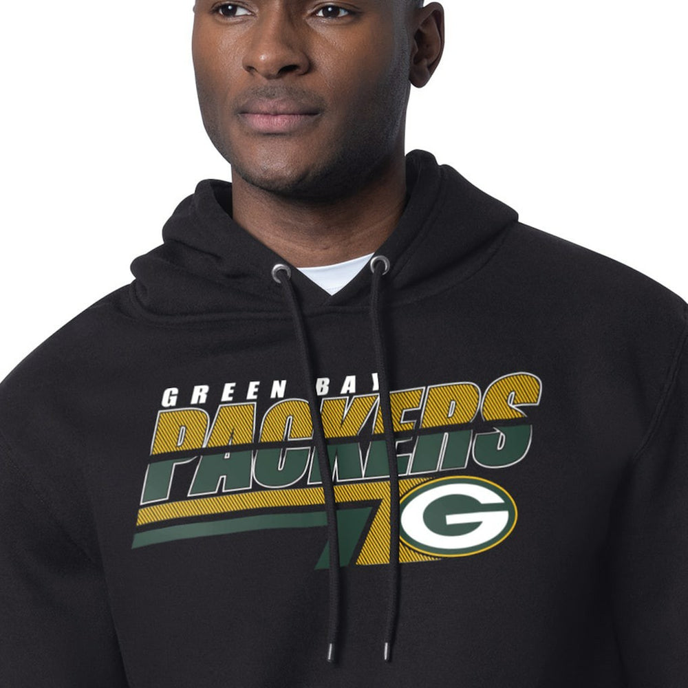 Green Bay Packers  Starter Logo Push Graphic Hoodie