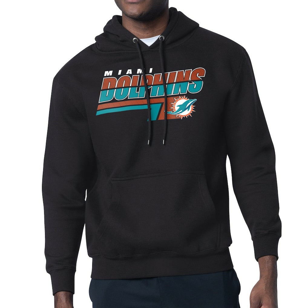 Miami Dolphins  Starter Logo Push Graphic Hoodie