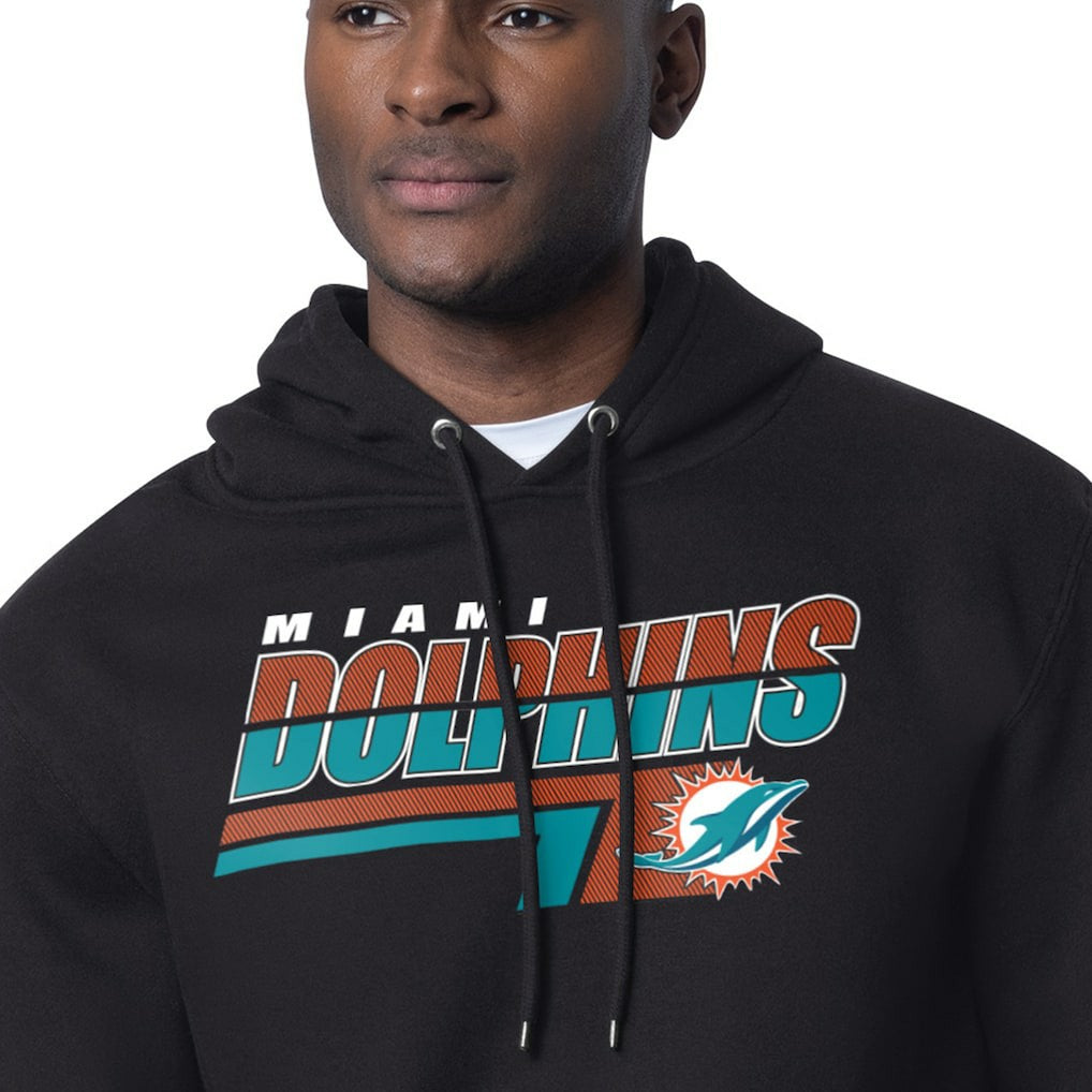 Miami Dolphins  Starter Logo Push Graphic Hoodie