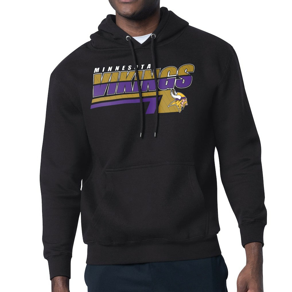 Minnesota Vikings  Starter Logo Push Graphic Hoodie