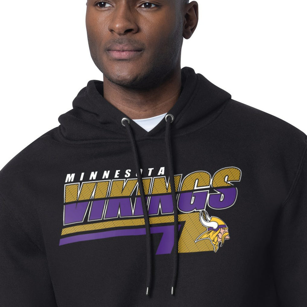 Minnesota Vikings  Starter Logo Push Graphic Hoodie