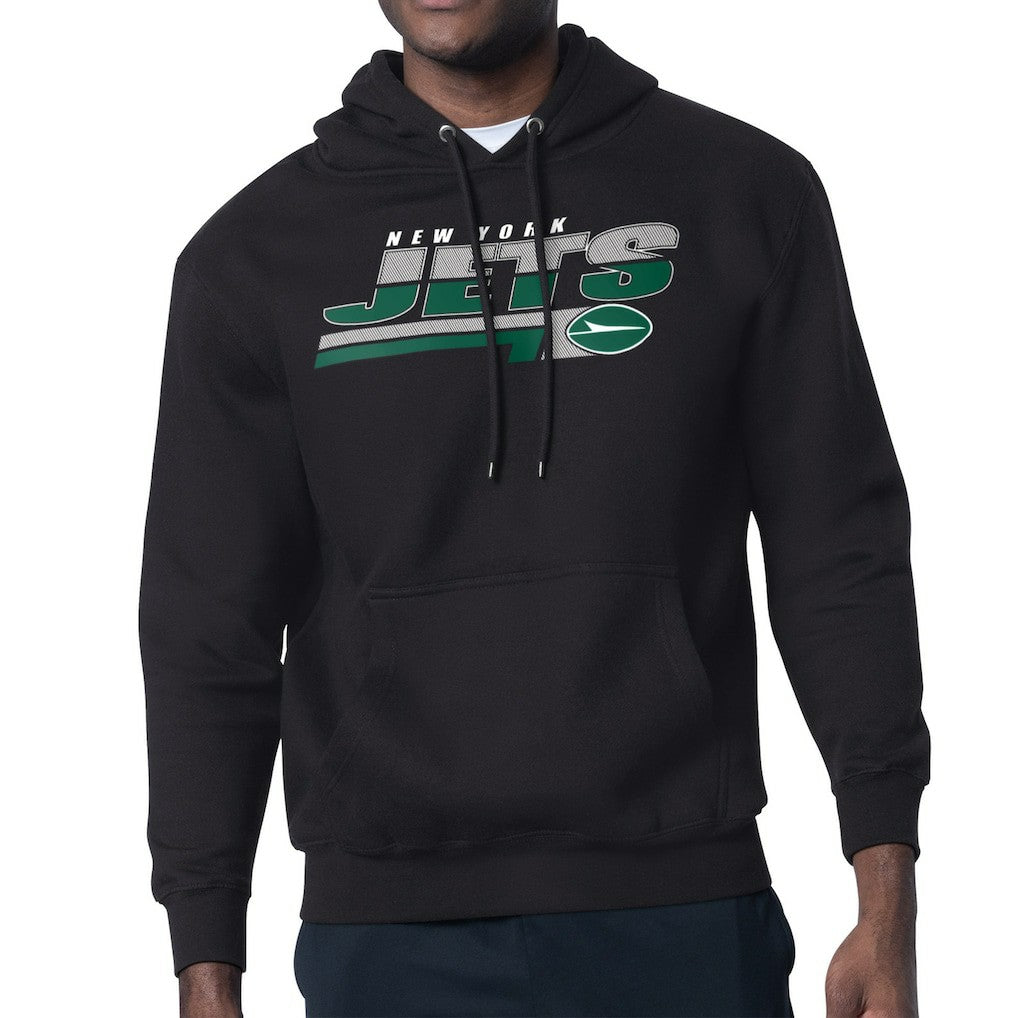 New York Jets  Starter Logo Push Graphic Hoodie