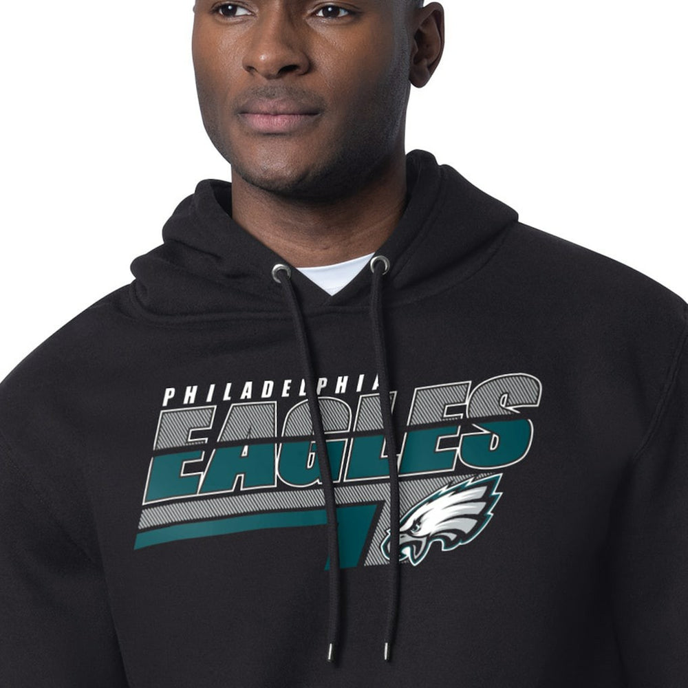 Philadelphia Eagles  Starter Logo Push Graphic Hoodie