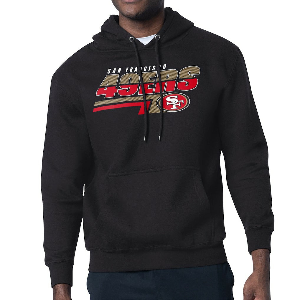 San Francisco 49ers  Starter Logo Push Graphic Hoodie
