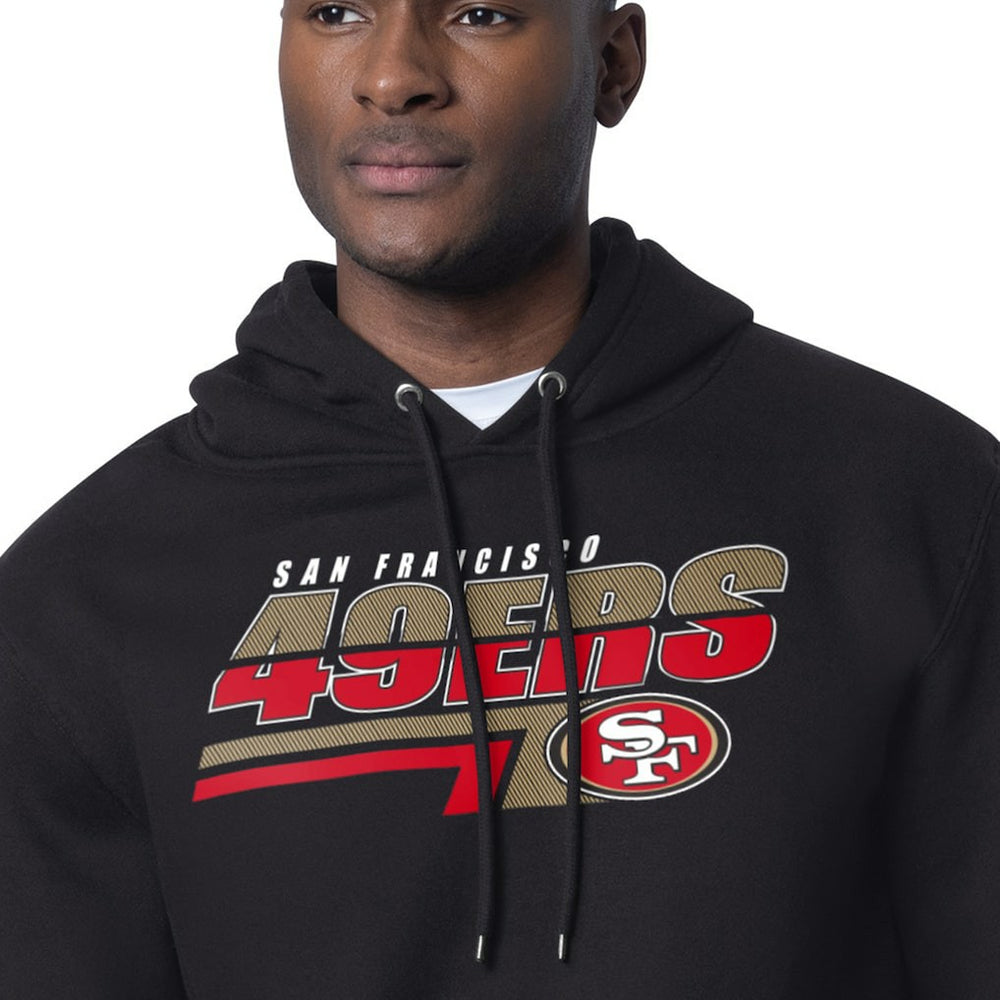 San Francisco 49ers  Starter Logo Push Graphic Hoodie