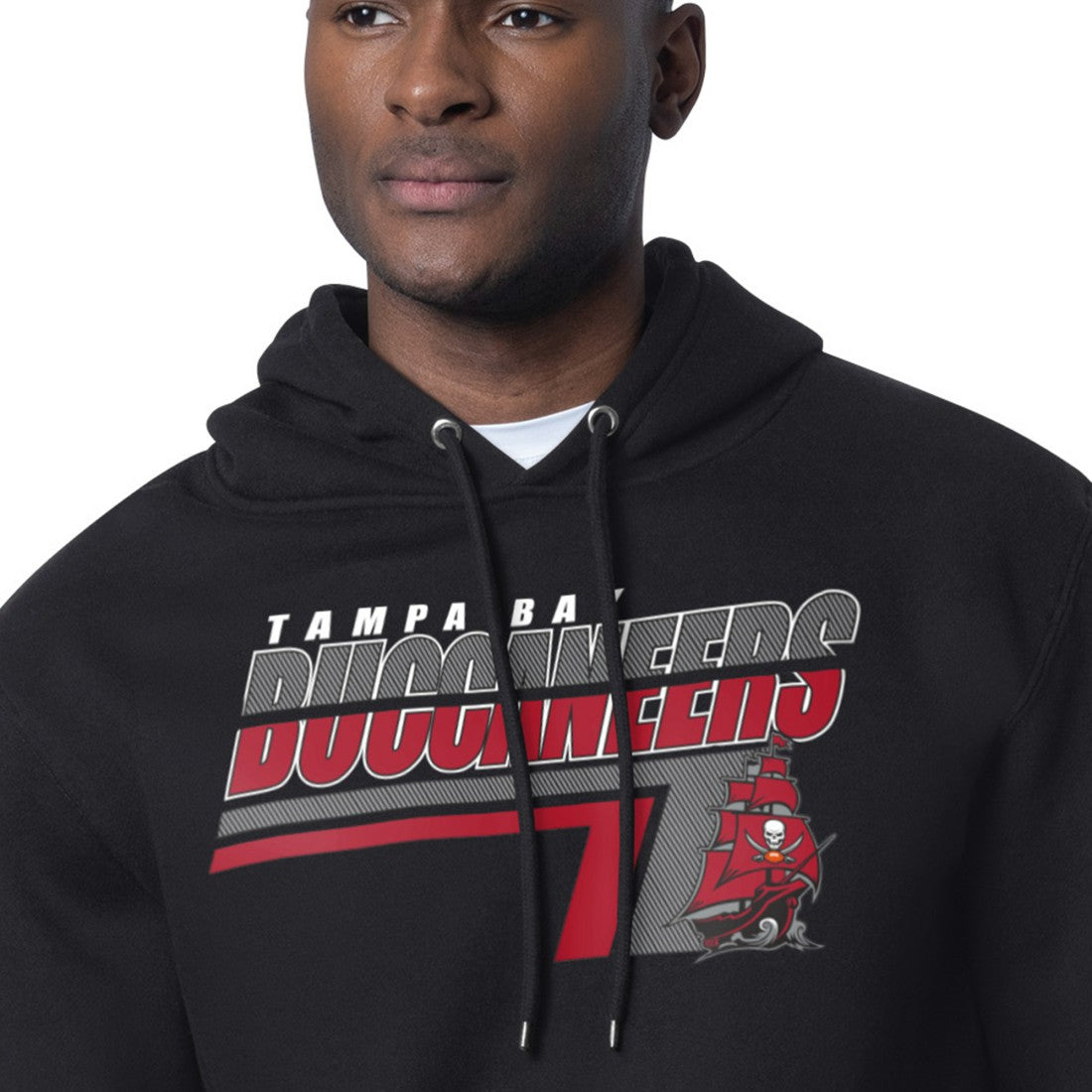 Tampa Bay Buccaneers  Starter Logo Push Graphic Hoodie