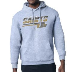 New Orleans Saints  Starter Logo Push Graphic Hoodie
