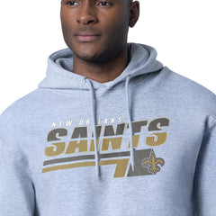 New Orleans Saints  Starter Logo Push Graphic Hoodie