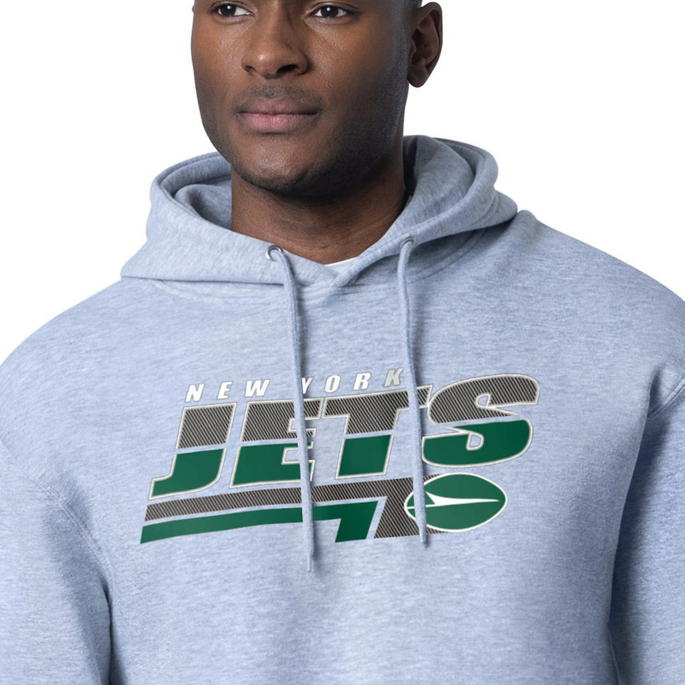 New York Jets  Starter Logo Push Graphic Hoodie