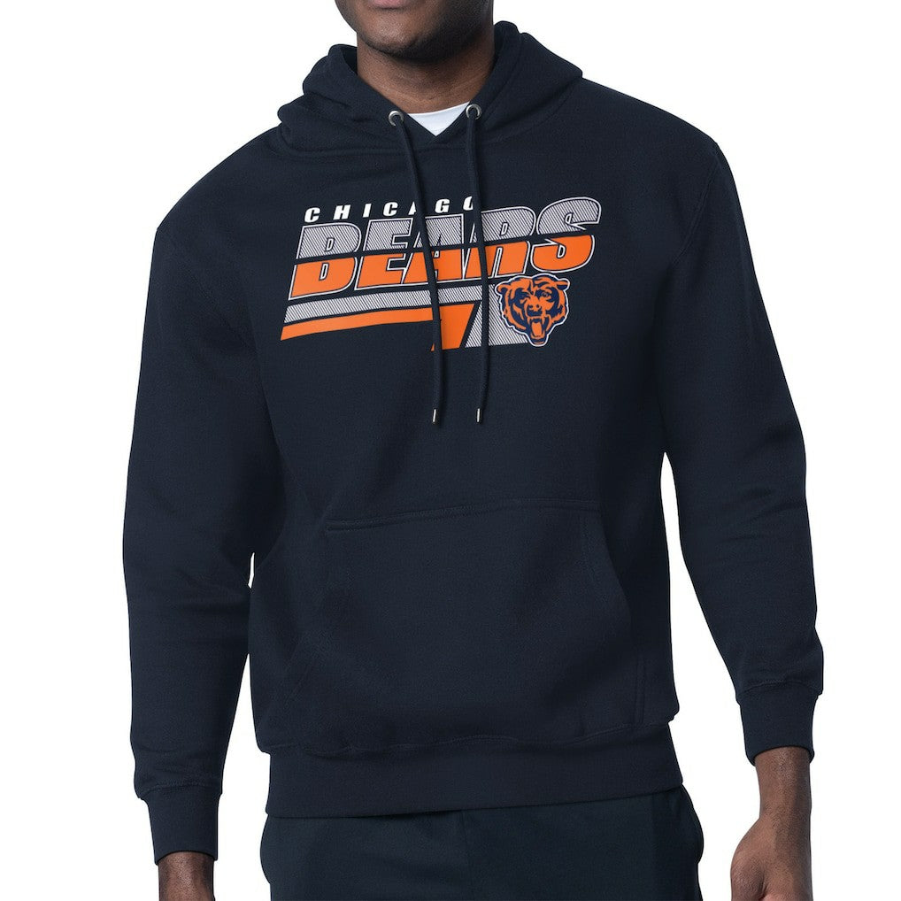 Chicago Bears  Starter Logo Push Graphic Hoodie