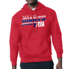 New York Giants  Starter Logo Push Graphic Hoodie