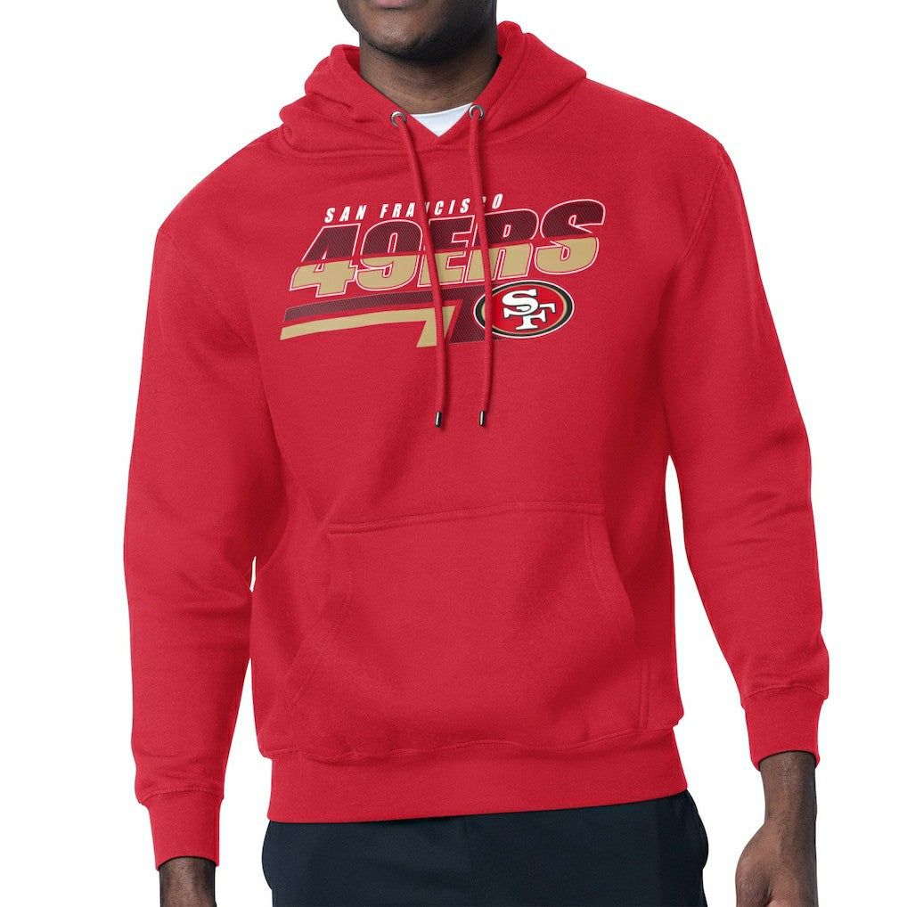 San Francisco 49ers  Starter Logo Push Graphic Hoodie