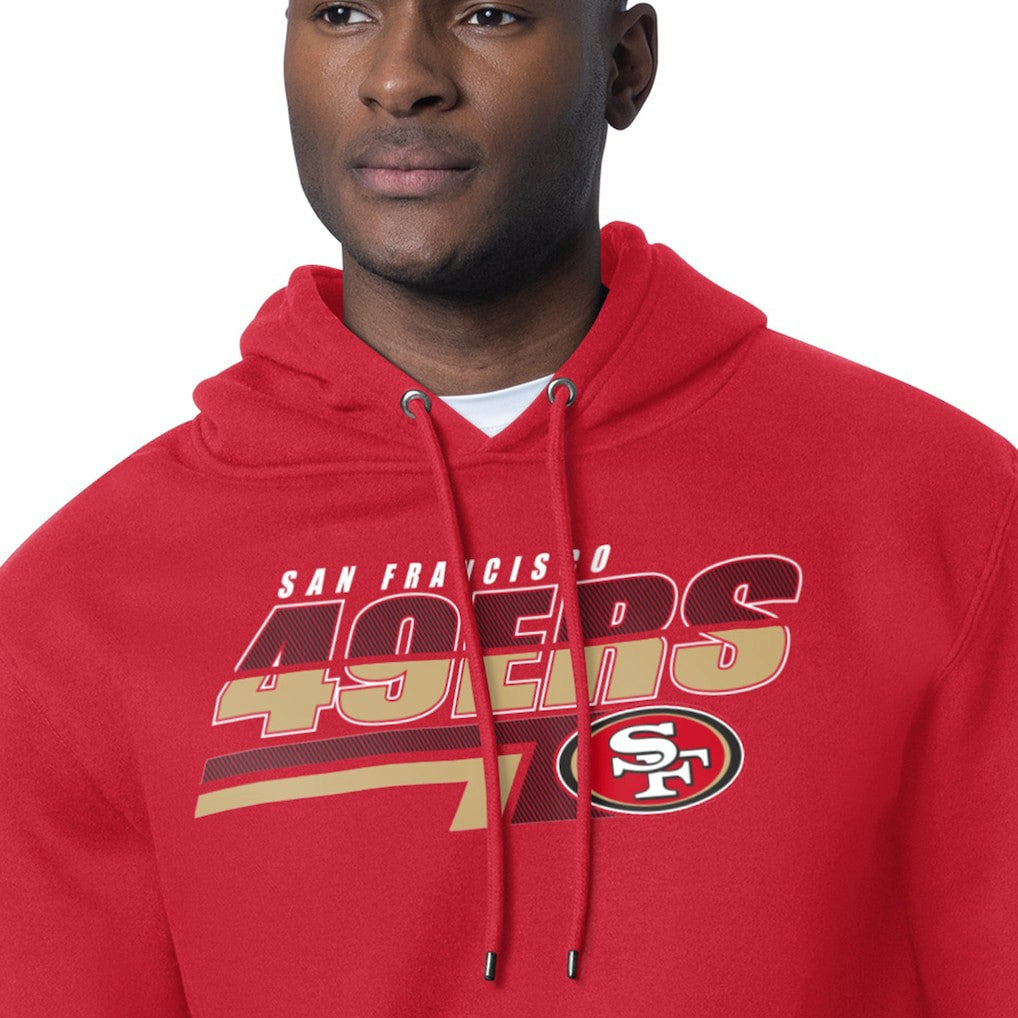 San Francisco 49ers  Starter Logo Push Graphic Hoodie