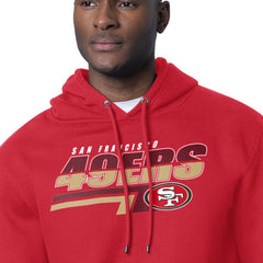 San Francisco 49ers  Starter Logo Push Graphic Hoodie
