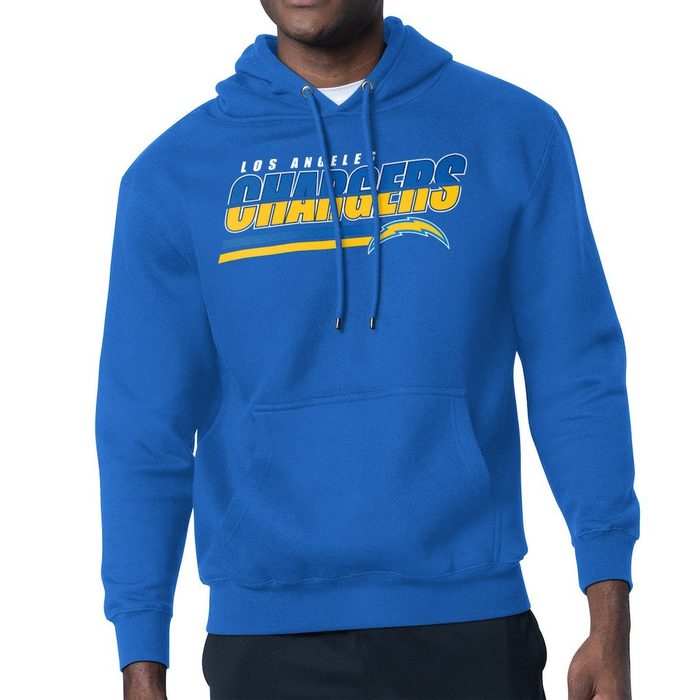 Los Angeles Chargers  Starter Logo Push Graphic Hoodie