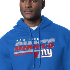 New York Giants  Starter Logo Push Graphic Hoodie
