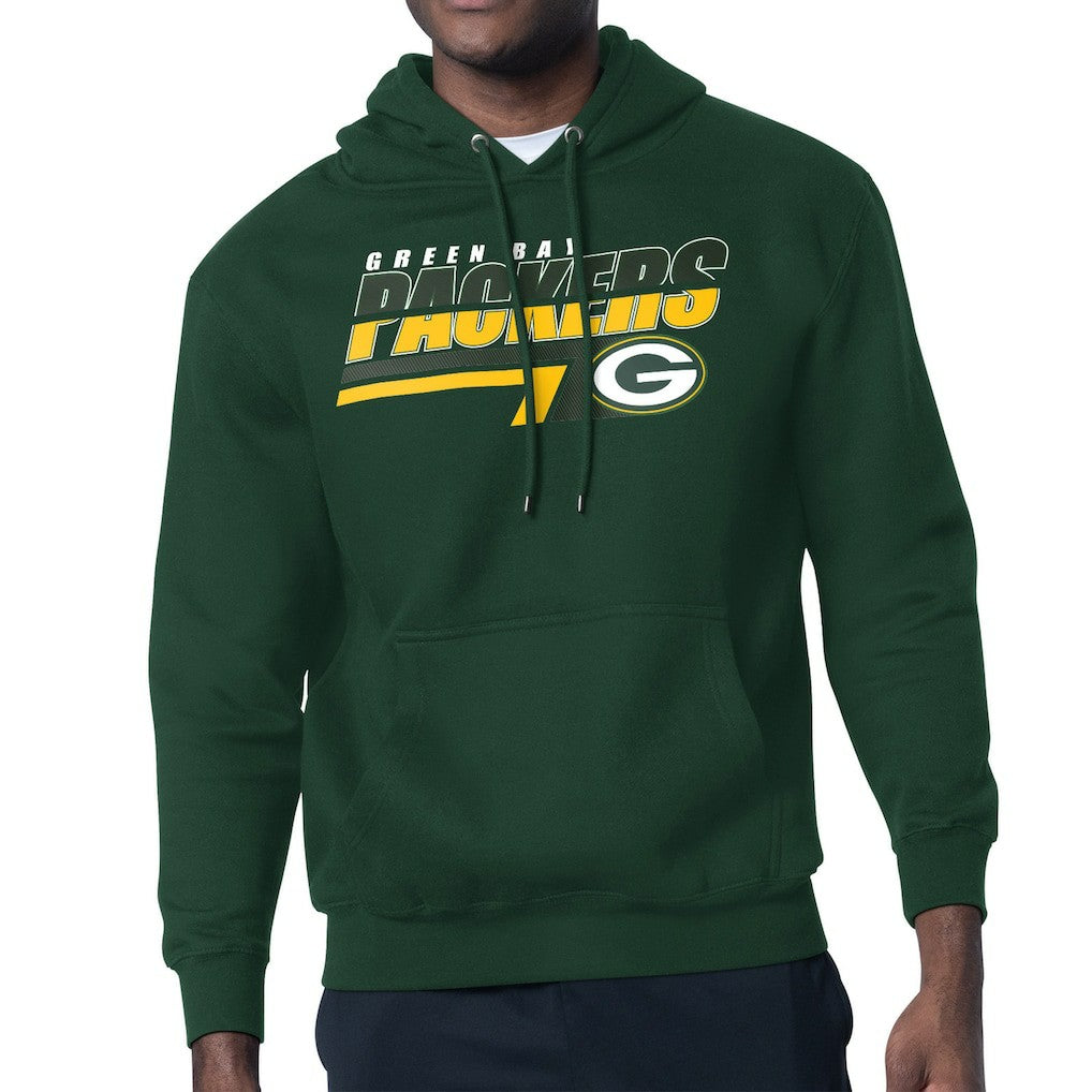 Green Bay Packers  Starter Logo Push Graphic Hoodie