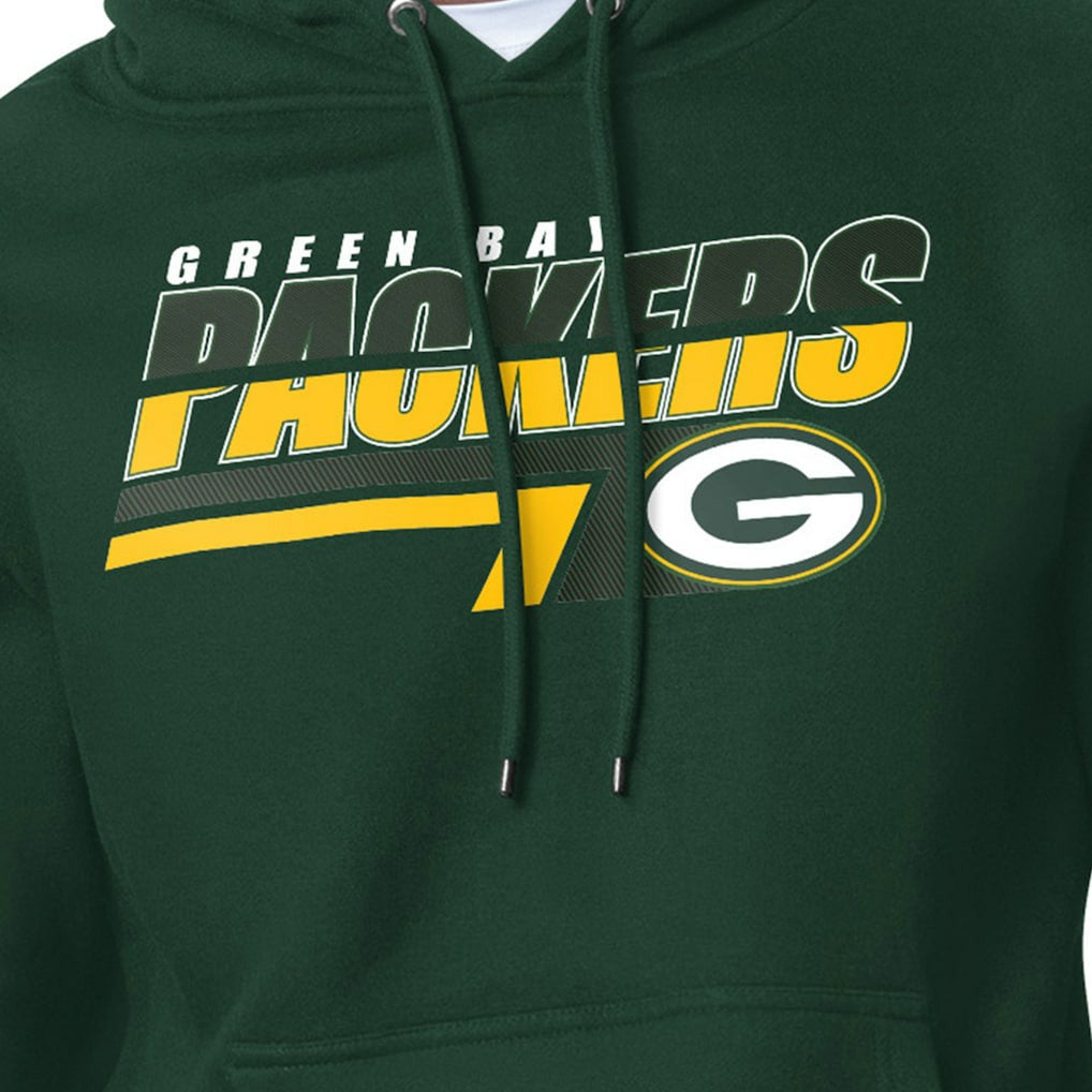 Green Bay Packers  Starter Logo Push Graphic Hoodie