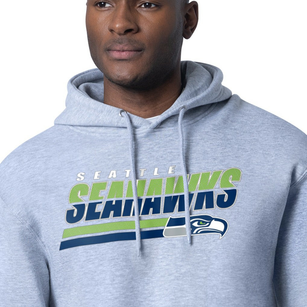 Seattle Seahawks  Starter Logo Push Graphic Hoodie