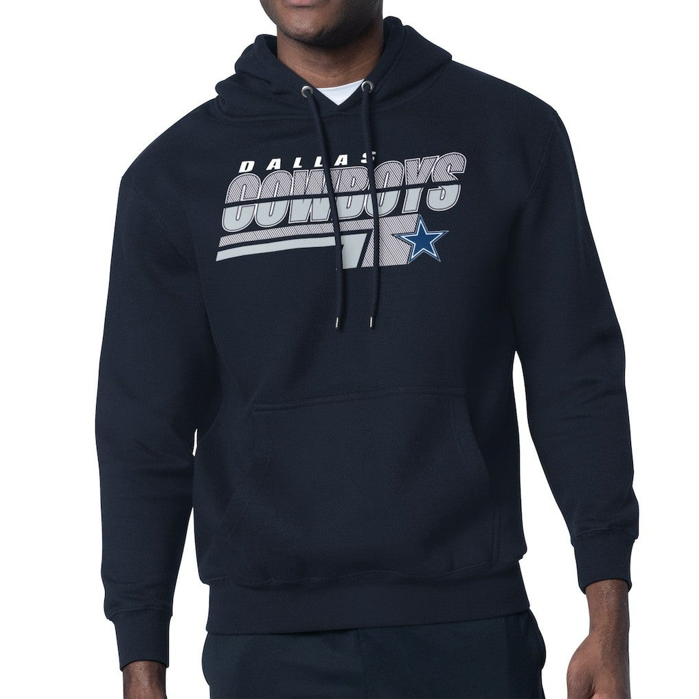 Dallas Cowboys  Starter Logo Push Graphic Hoodie