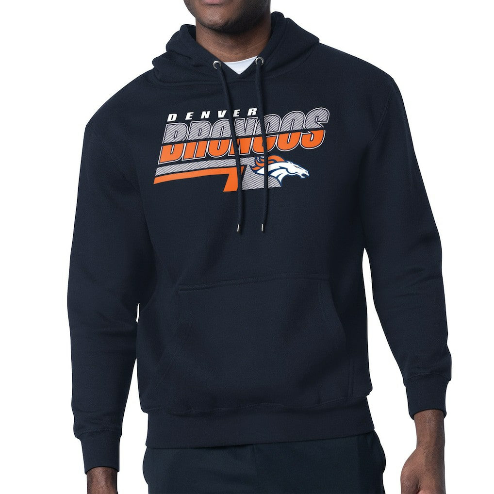 Denver Broncos  Starter Logo Push Graphic Hoodie