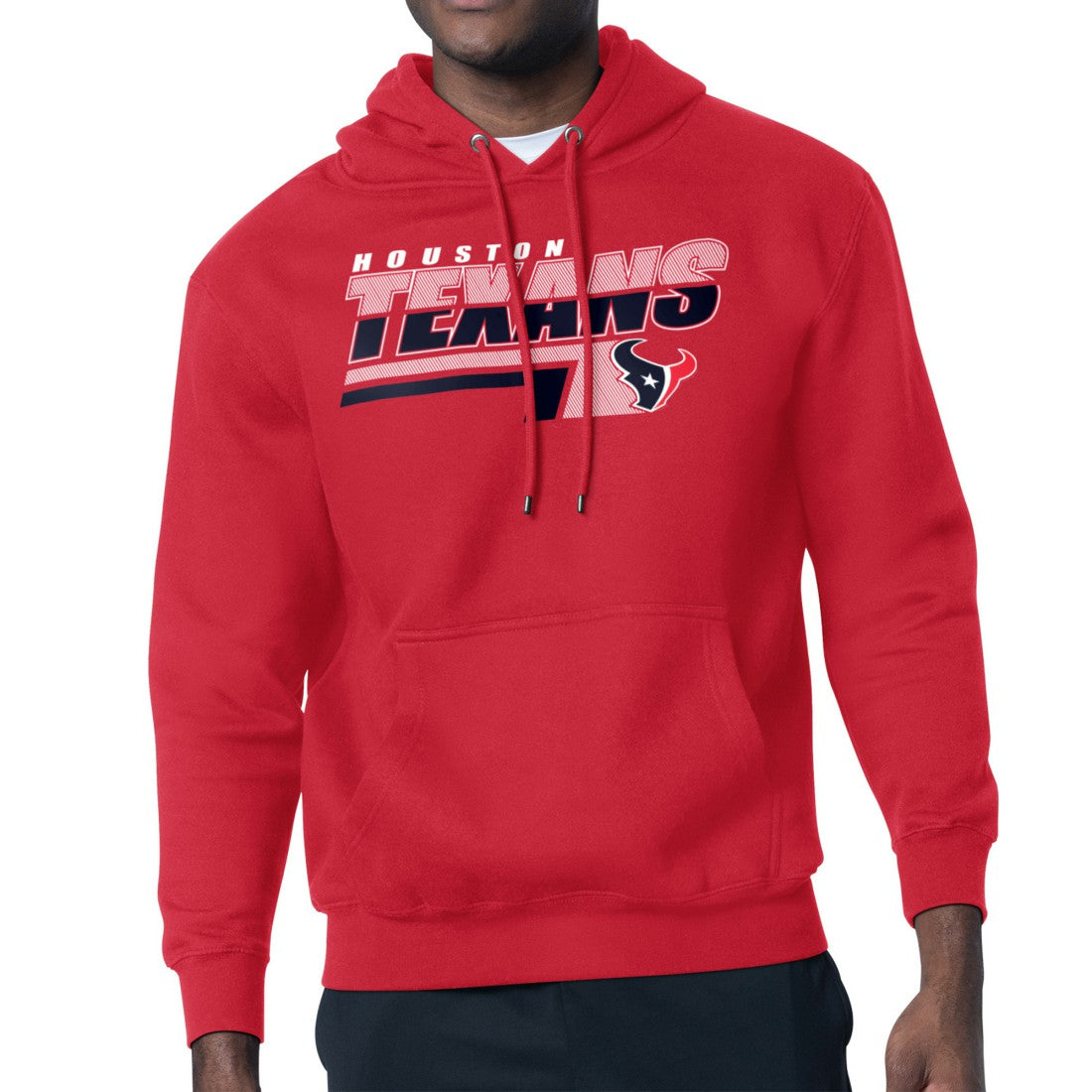 Houston Texans  Starter Logo Push Graphic Hoodie