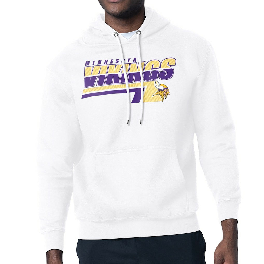 Minnesota Vikings  Starter Logo Push Graphic Hoodie