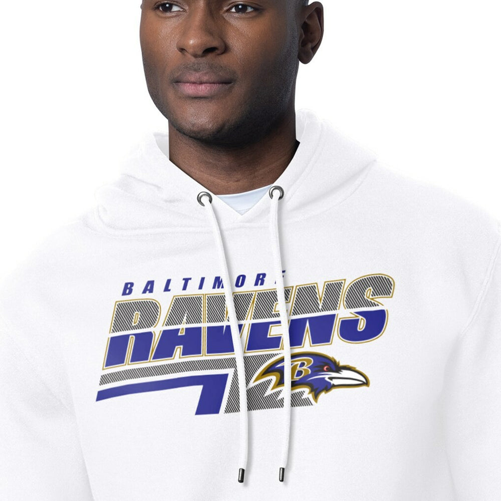 Baltimore Ravens  Starter Logo Push Graphic Hoodie