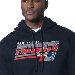New England Patriots  Starter Logo Push Graphic Hoodie