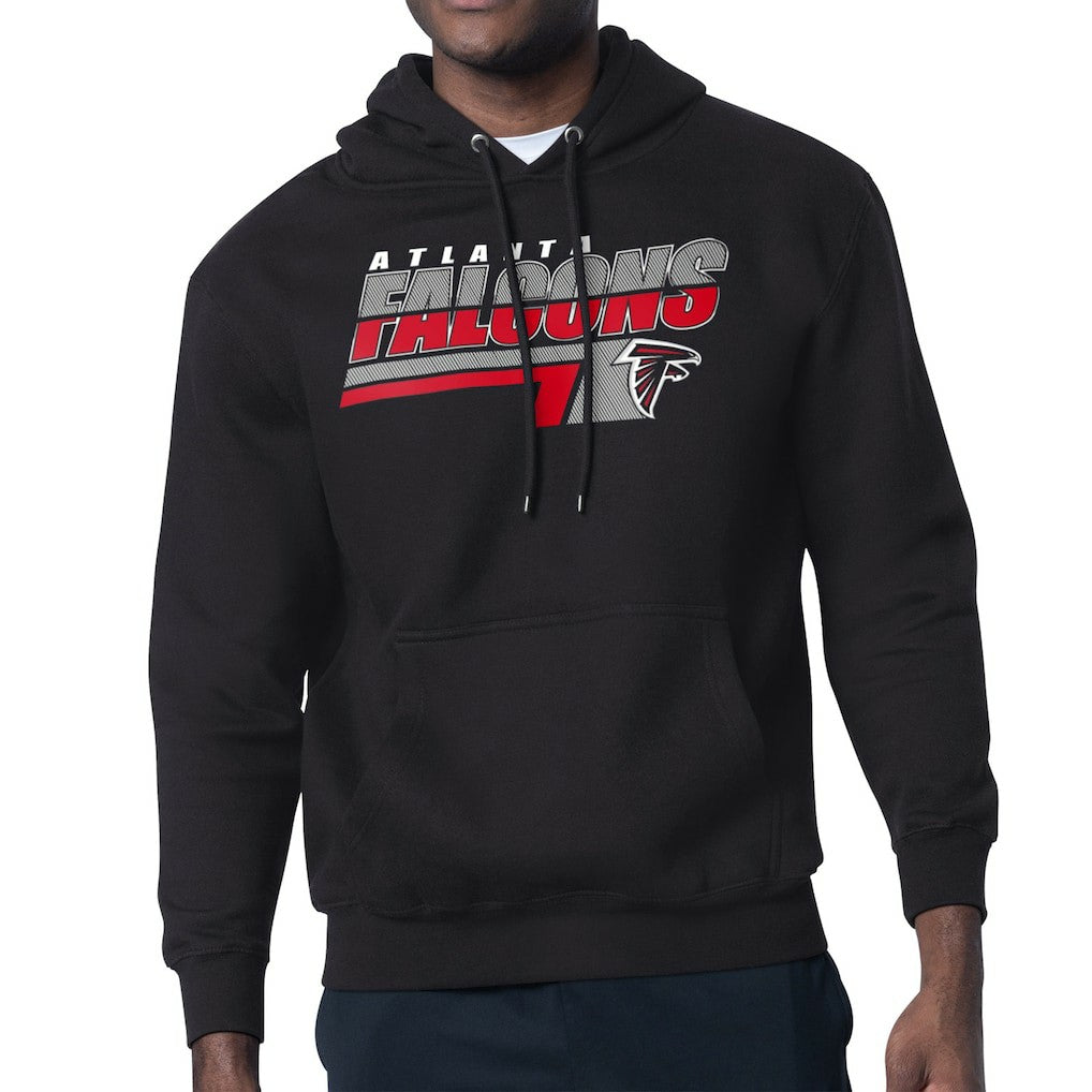 Atlanta Falcons  Starter Logo Push Graphic Hoodie
