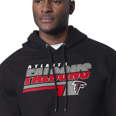 Atlanta Falcons  Starter Logo Push Graphic Hoodie