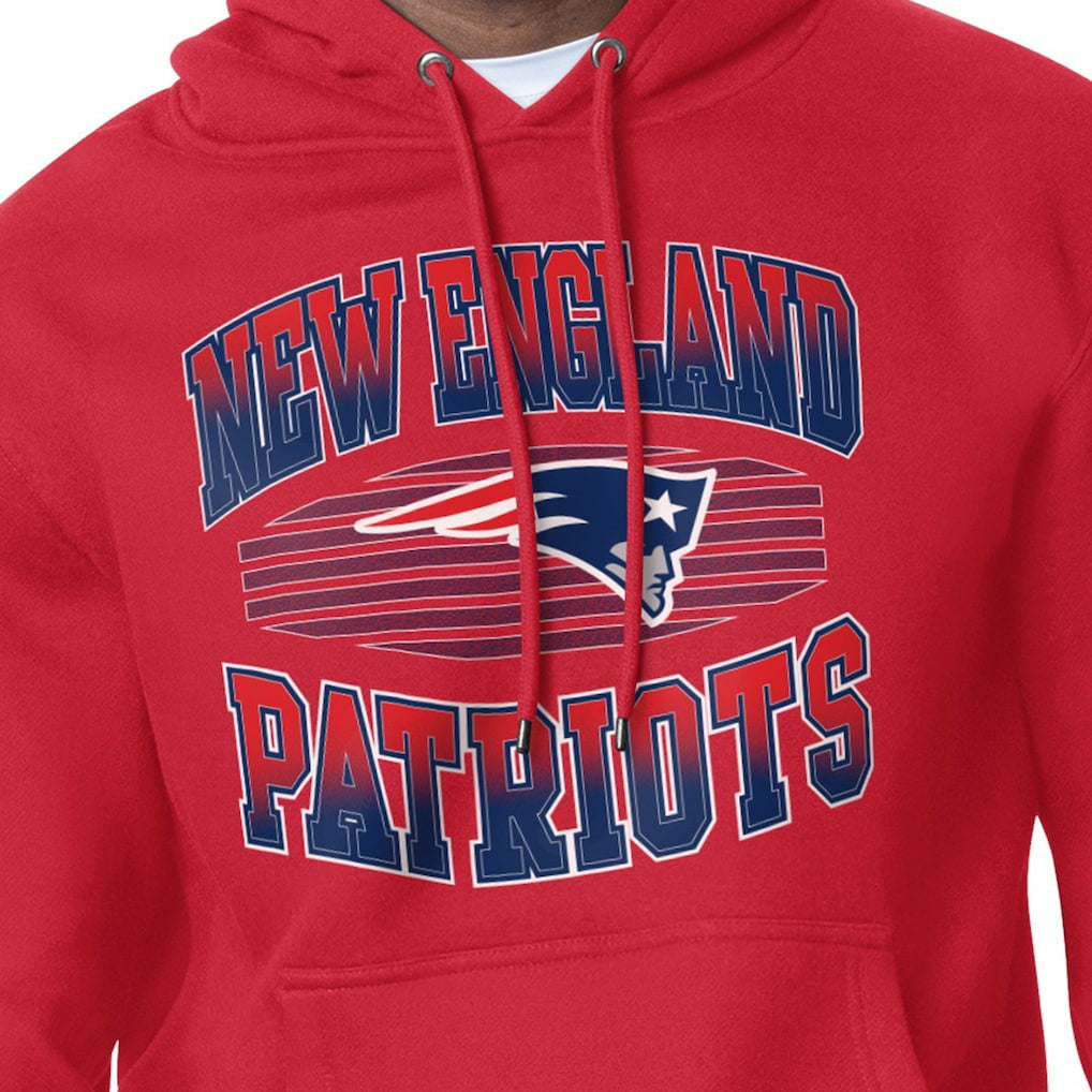 New England Patriots  Starter Team Grit Graphic Hoodie