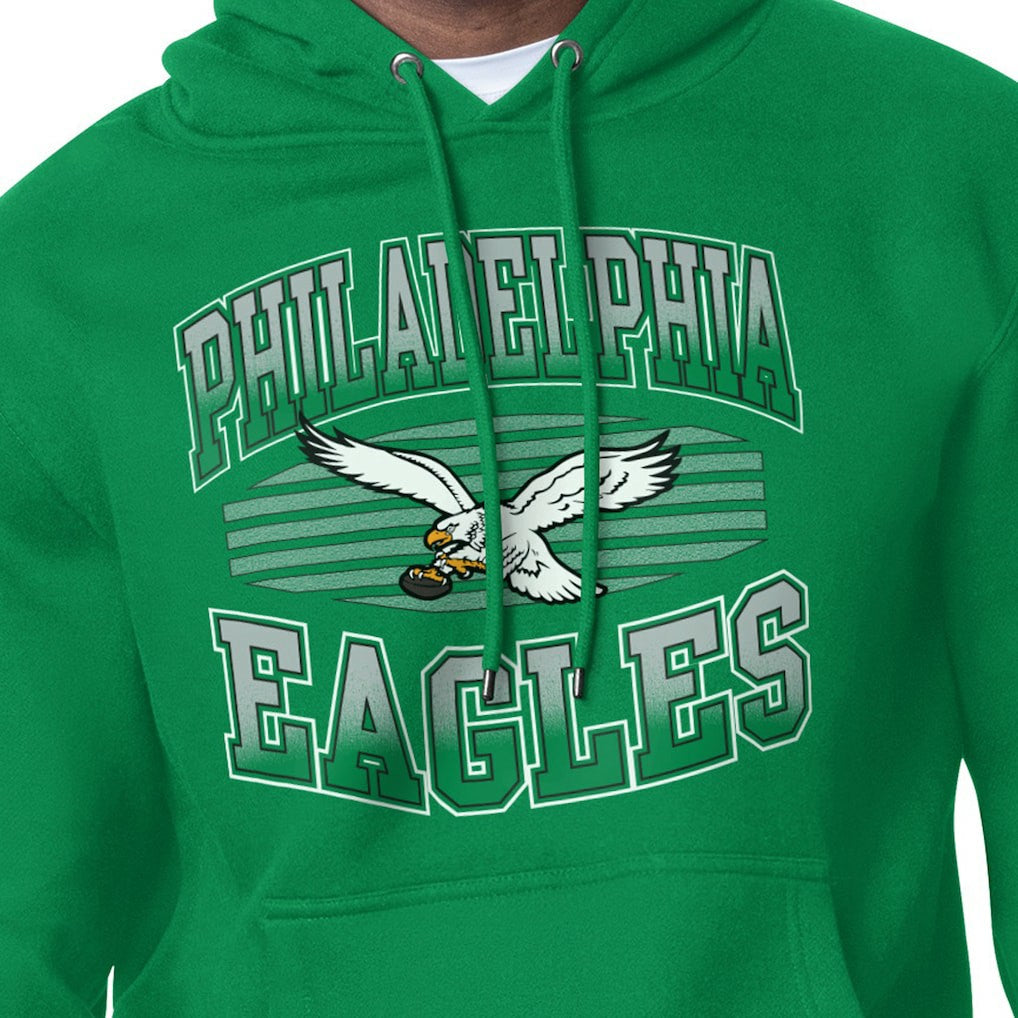 Philadelphia Eagles  Starter Team Grit Graphic Hoodie