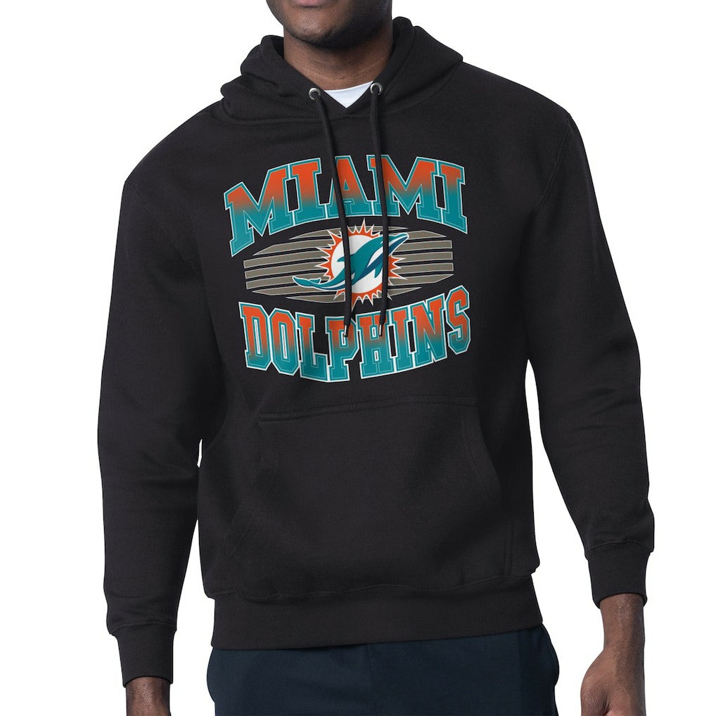 Miami Dolphins  Starter Team Grit Graphic Hoodie
