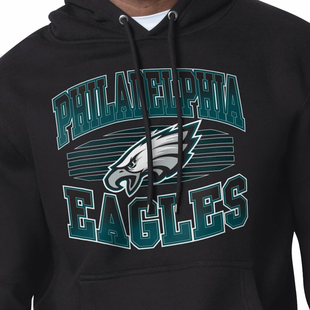 Philadelphia Eagles  Starter Team Grit Graphic Hoodie