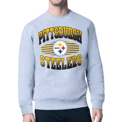 Pittsburgh Steelers  Starter Team Grit Graphic Fleece Pullover Sweatshirt