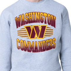 Washington Commanders  Starter Team Grit Graphic Fleece Pullover Sweatshirt