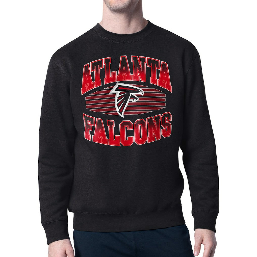 Atlanta Falcons  Starter Team Grit Graphic Fleece Pullover Sweatshirt