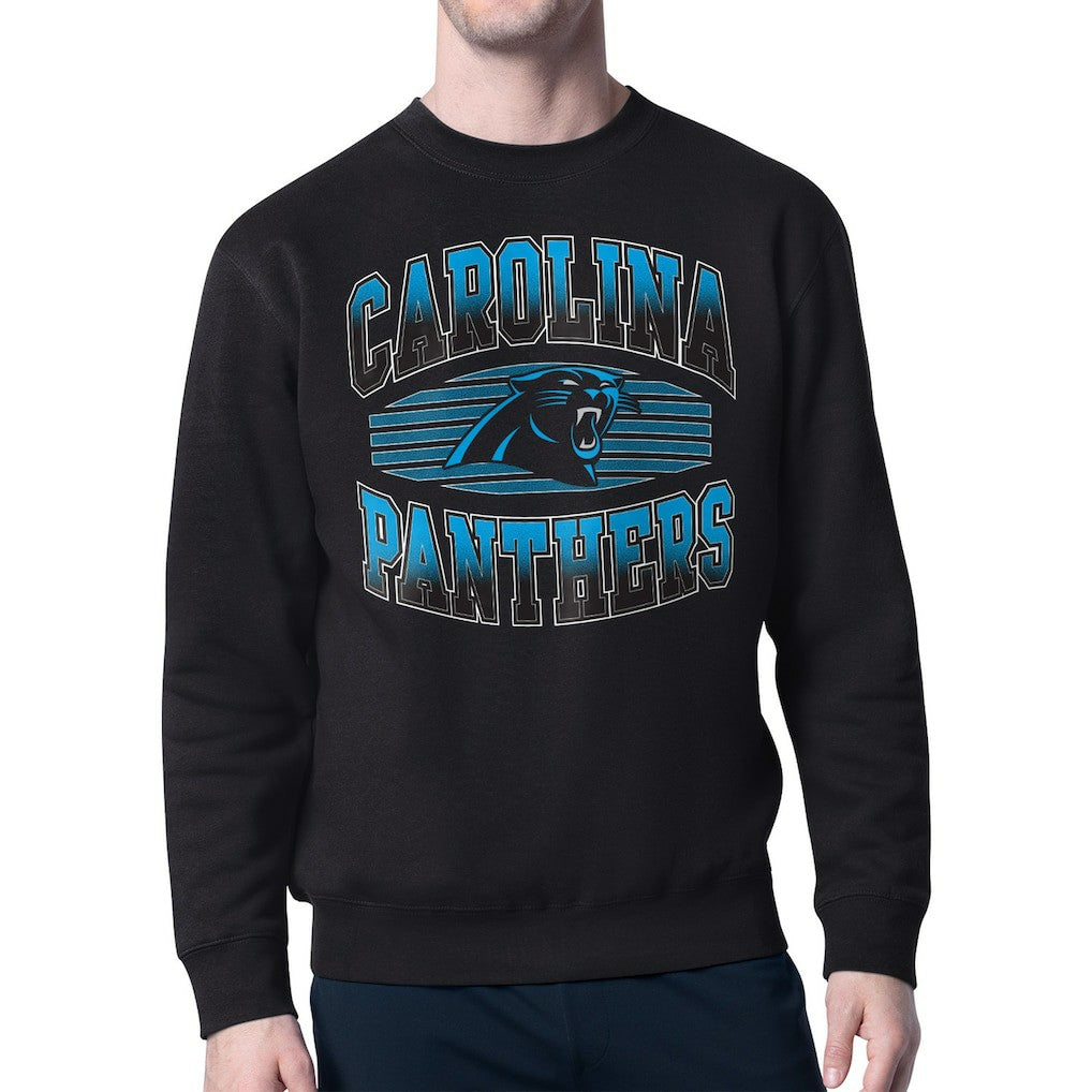 Carolina Panthers  Starter Team Grit Graphic Fleece Pullover Sweatshirt