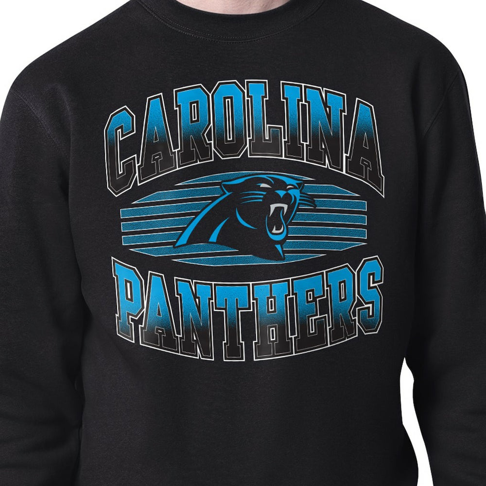 Carolina Panthers  Starter Team Grit Graphic Fleece Pullover Sweatshirt