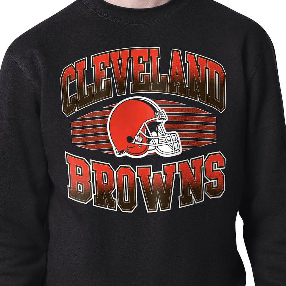 Cleveland Browns  Starter Team Grit Graphic Fleece Pullover Sweatshirt
