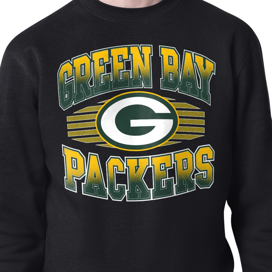 Green Bay Packers  Starter Team Grit Graphic Fleece Pullover Sweatshirt