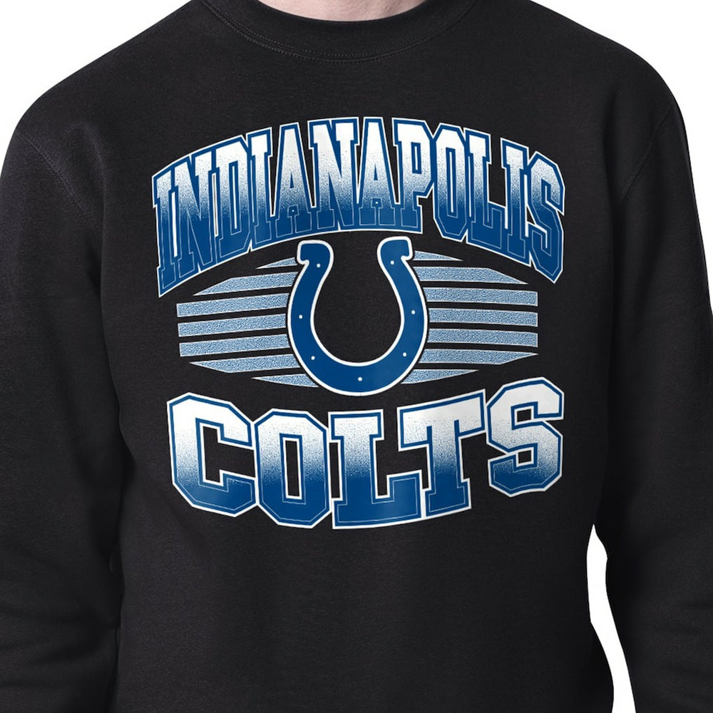 Indianapolis Colts  Starter Team Grit Graphic Fleece Pullover Sweatshirt