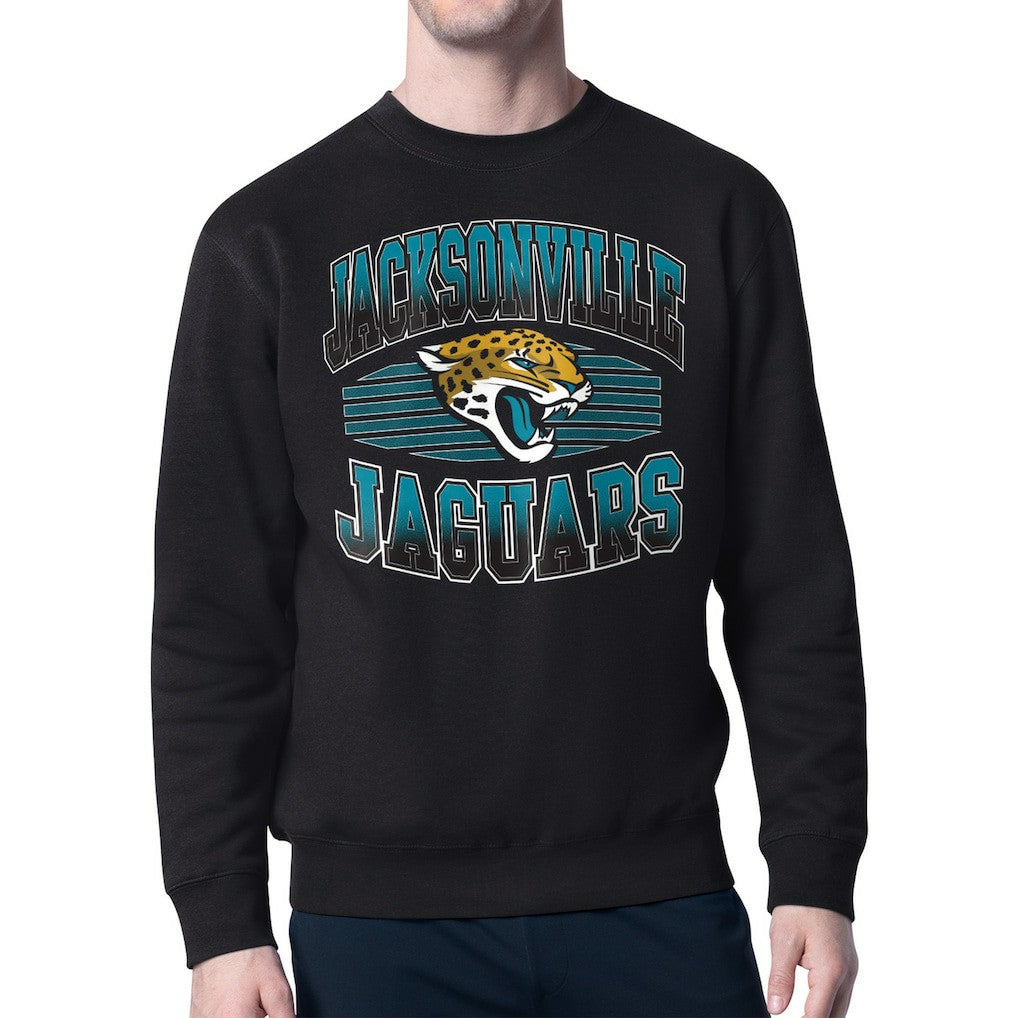 Jacksonville Jaguars  Starter Team Grit Graphic Fleece Pullover Sweatshirt