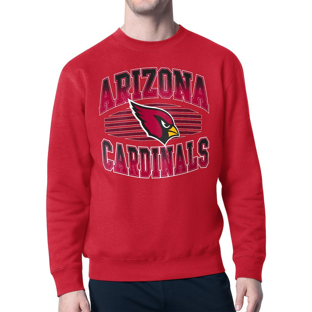 Arizona Cardinals  Starter Team Grit Graphic Fleece Pullover Sweatshirt