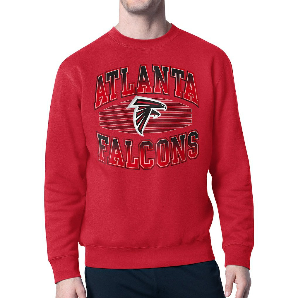 Atlanta Falcons  Starter Team Grit Graphic Fleece Pullover Sweatshirt